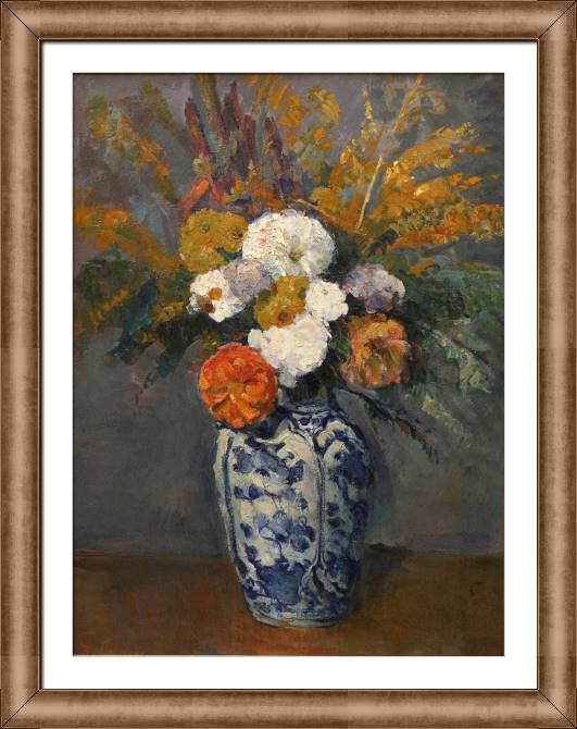 Картины в рамке, багете Paul Cezanne Delft Vase