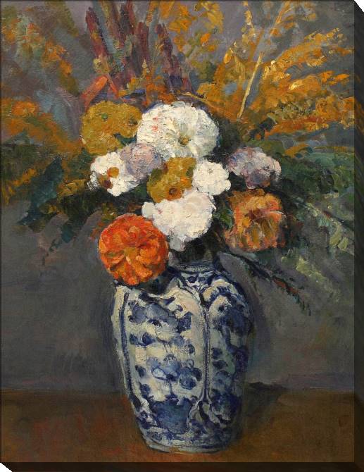 Купить и печать на заказ Картины на холсте Поль Сезанн Delft Vase
