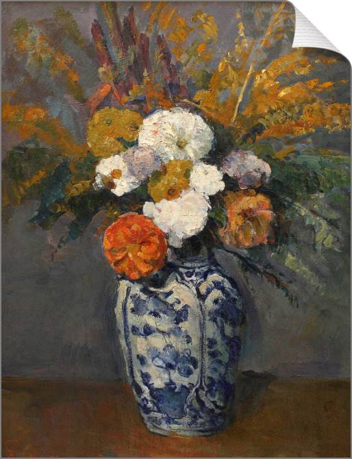 Paintings on canvas Paul Cezanne Delft Vase