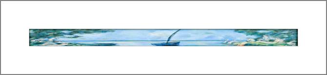 Paintings, photos from Passepartout Paul Cezanne The Boat and Bathers