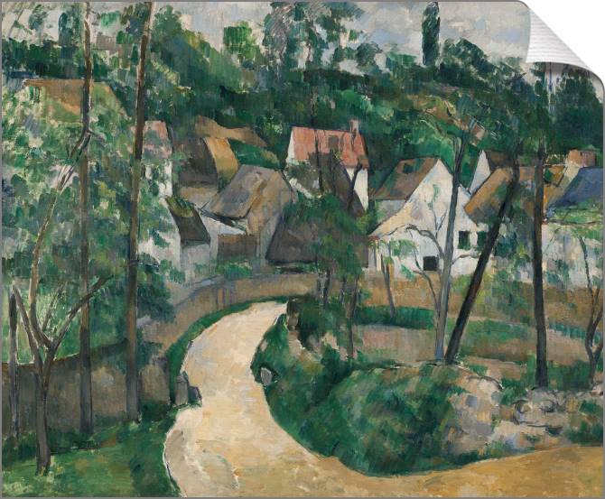 Картины на холсте Paul Cezanne A Turn in the Road