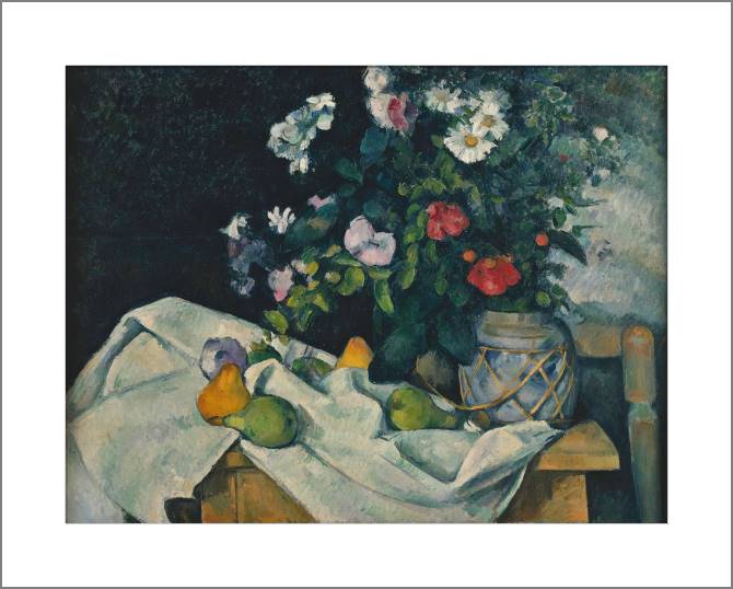 Paintings, photos from Passepartout Paul Cezanne Flowers and Fruit