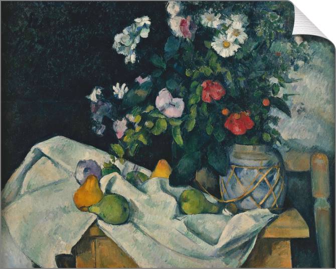 Paintings on canvas Paul Cezanne Flowers and Fruit