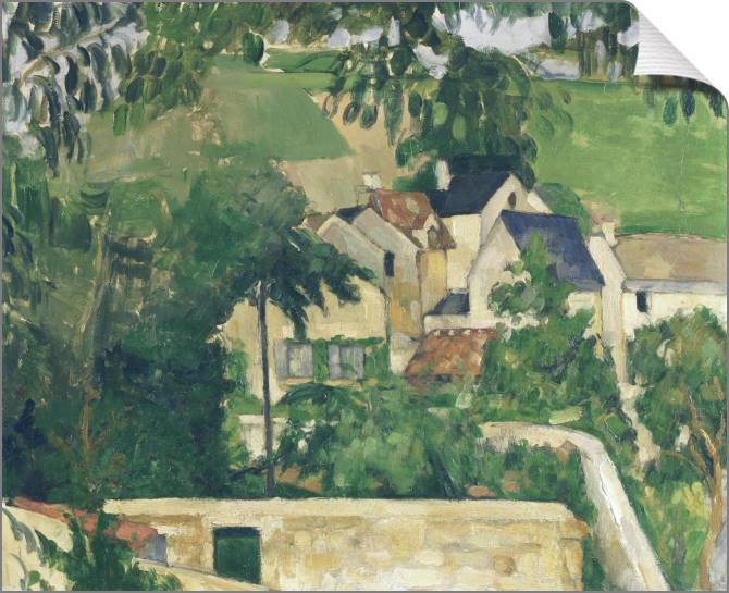 Картины на холсте Paul Cezanne Landscape, Auvers