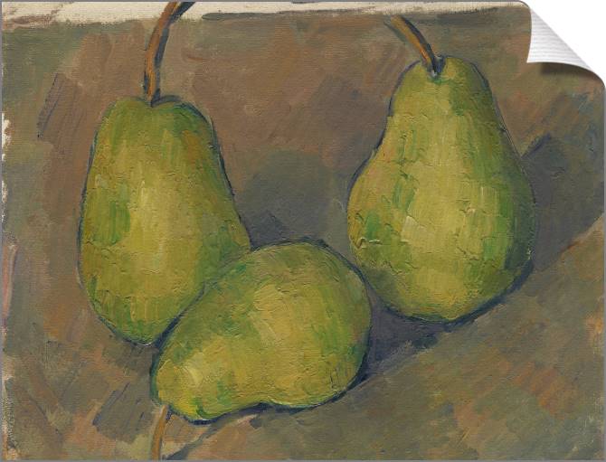 Картины на холсте Paul Cezanne Three Pears