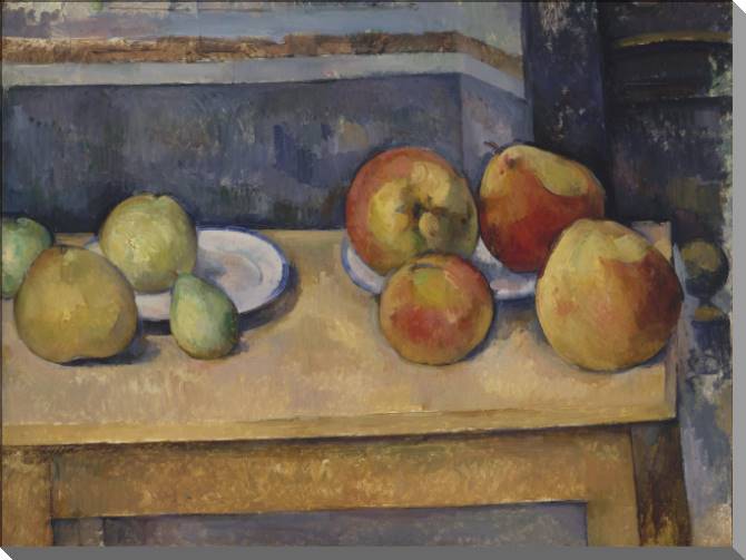 Купить и печать на заказ Картины на холсте Поль Сезанн Apples and Pears