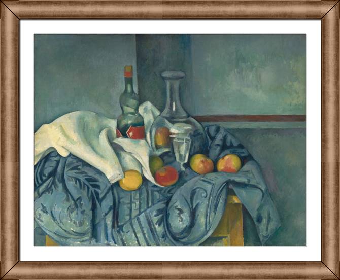 Картины в рамке, багете Paul Cézanne, The Peppermint Bottle