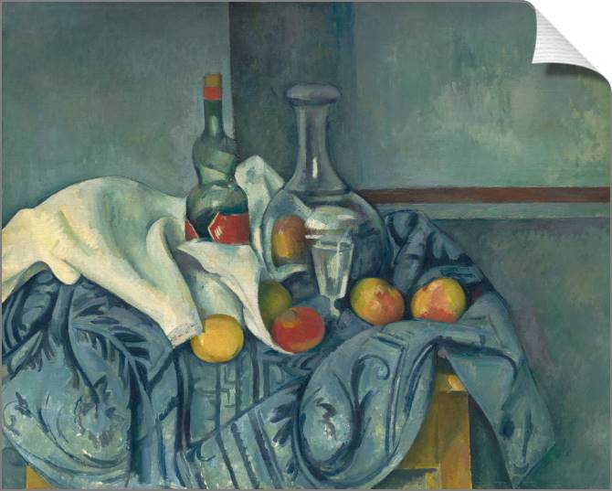 Картины на холсте Paul Cézanne, The Peppermint Bottle