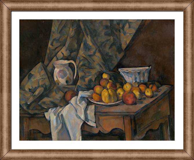 Картины в рамке, багете Paul Cezanne Apples and Peaches