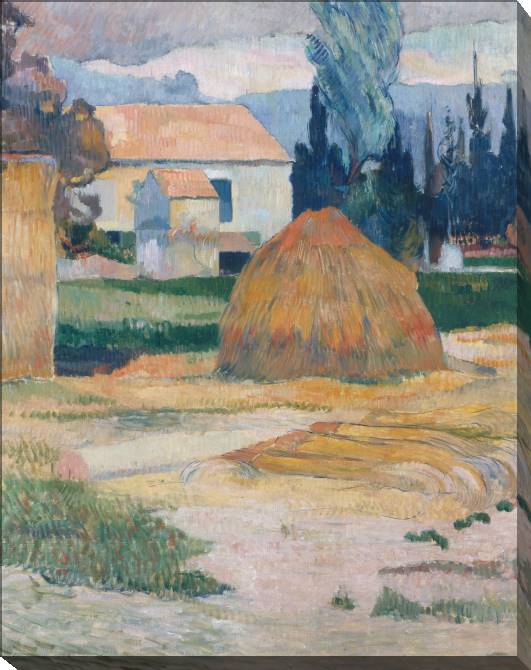 Купить и печать на заказ Картины на холсте Поль Гоген Landscape near Arles
