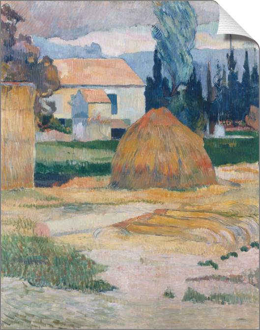 Картины на холсте Paul Gauguin Landscape near Arles