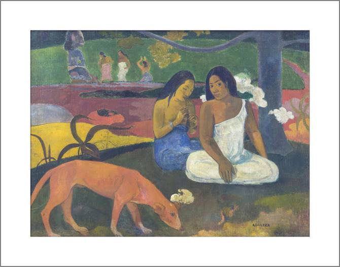 Paintings, photos from Passepartout Paul Gauguin Arearea