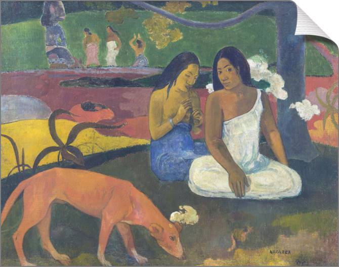 Картины на холсте Paul Gauguin Arearea