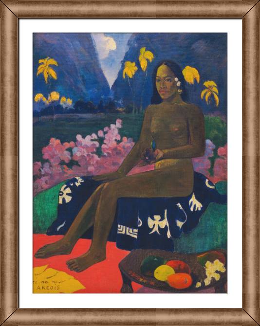 Картины в рамке, багете Paul Gauguin Te Aa No Areois (The Seed of the Areoi)