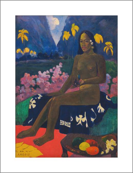Paintings, photos from Passepartout Paul Gauguin Te Aa No Areois (The Seed of the Areoi)