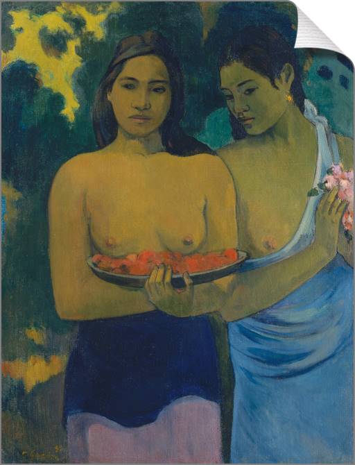 Картины на холсте Paul Gauguin Two Tahitian Women