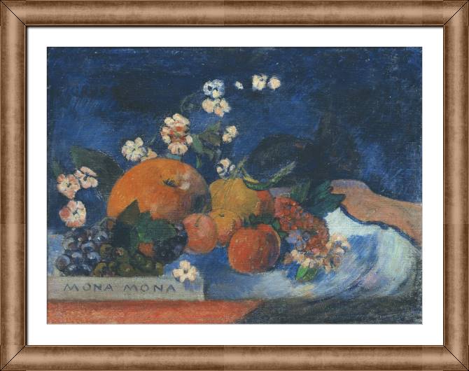 Картины в рамке, багете Paul Gauguin Mona Mona (Deliscous)
