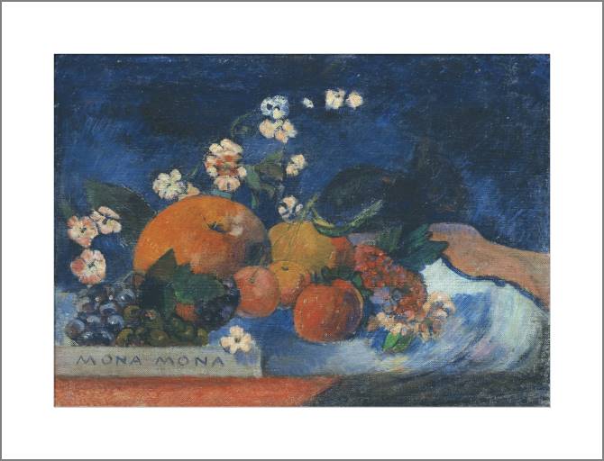 Картины, фото с паспарту Paul Gauguin Mona Mona (Deliscous)