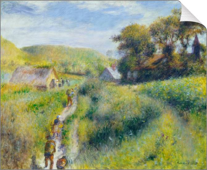 Картины на холсте Pierre Auguste Renoir Grape Harvesters