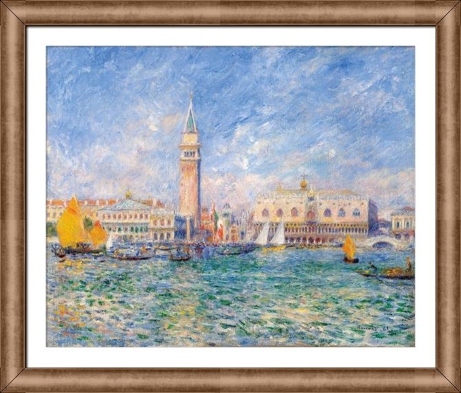 Картины в рамке, багете Pierre Auguste Renoir The Doges' Palace, Venice