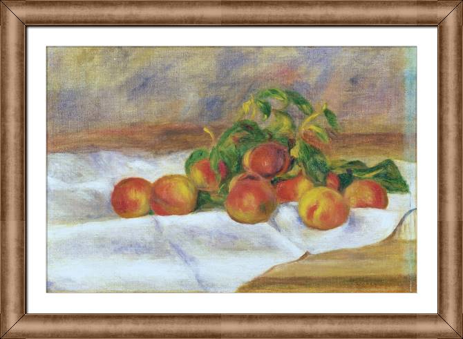 Картины в рамке, багете Pierre Auguste Renoir Peaches