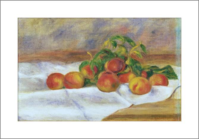 Paintings, photos from Passepartout Pierre Auguste Renoir Peaches