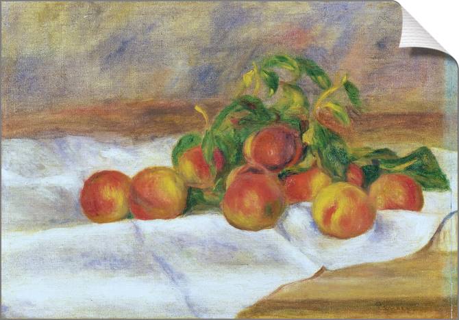 Картины на холсте Pierre Auguste Renoir Peaches