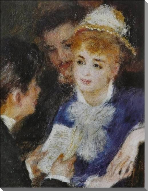 Paintings on canvas Pierre Auguste Renoir Reading the Part
