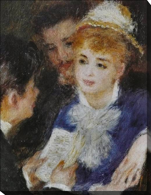 Paintings on canvas Pierre Auguste Renoir Reading the Part