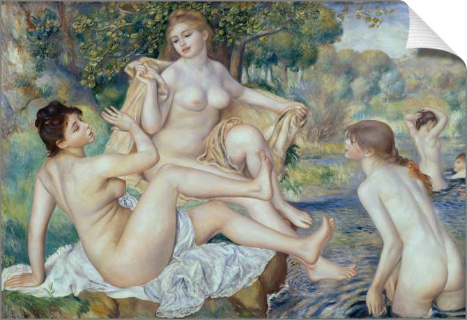 Купить и печать на заказ Картины на холсте Большие купальщицы