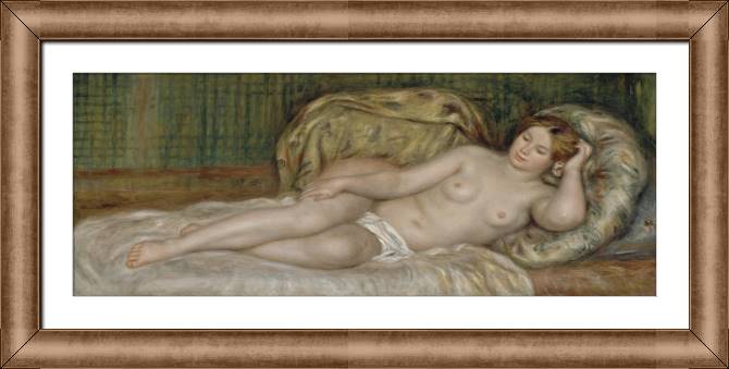 Картины в рамке, багете Pierre Auguste Renoir Large Nude