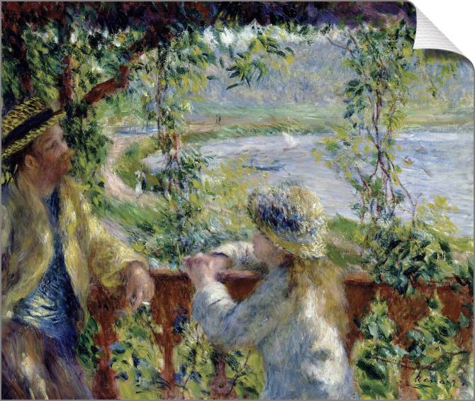 Купить и печать на заказ Картины на холсте У озера