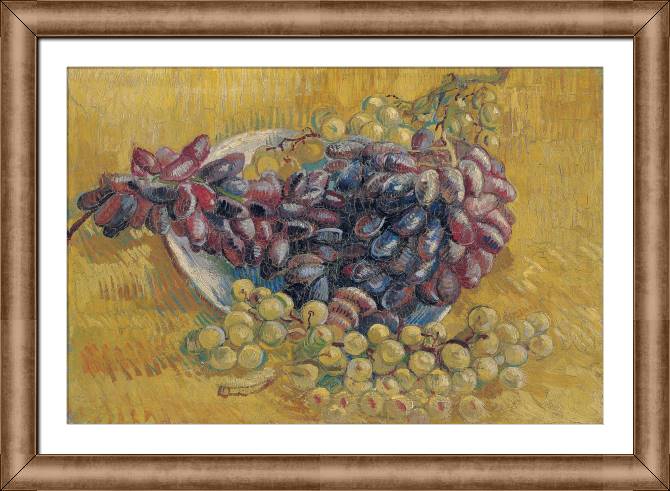 Картины в рамке, багете Vincent Van Gogh Grapes