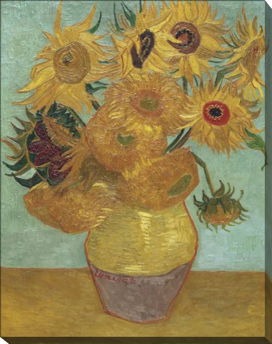 Картины на холсте Vincent Van Gogh Sunflowers