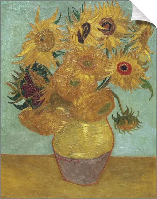 Купить и печать на заказ Картины на холсте Подсолнухи