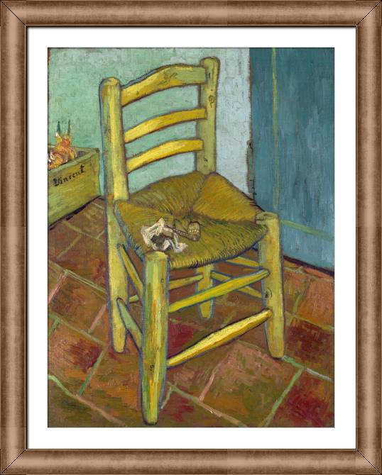 Картины в рамке, багете Vincent van Gogh Van Gogh's Chair