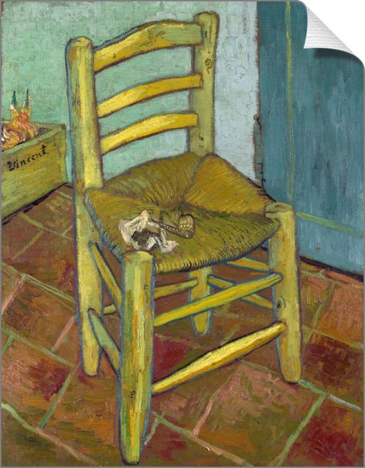 Купить и печать на заказ Картины на холсте Стул Винсента