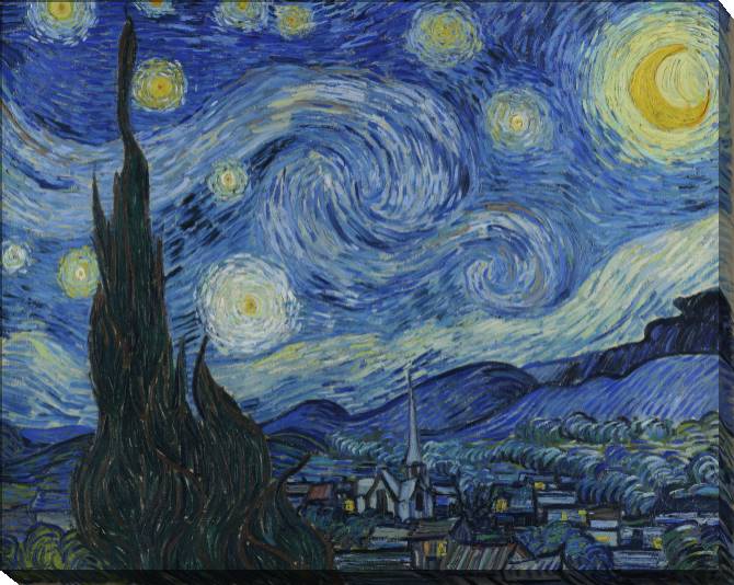 Paintings on canvas Vincent Van Gogh Starry Night