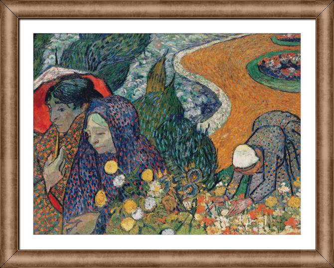 Картины в рамке, багете Vincent van Gogh Memory of the Garden at Etten