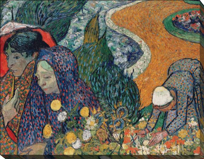 Картины на холсте Vincent van Gogh Memory of the Garden at Etten