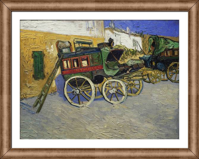 Картины в рамке, багете Vincent Van Gogh The Tarascon Diligence