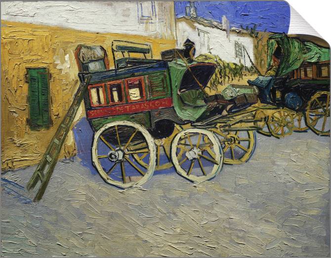 Купить и печать на заказ Картины на холсте Тарасконский дилижанс