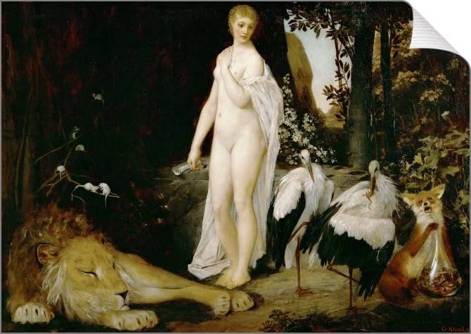 Купить и печать на заказ Картины на холсте Басня