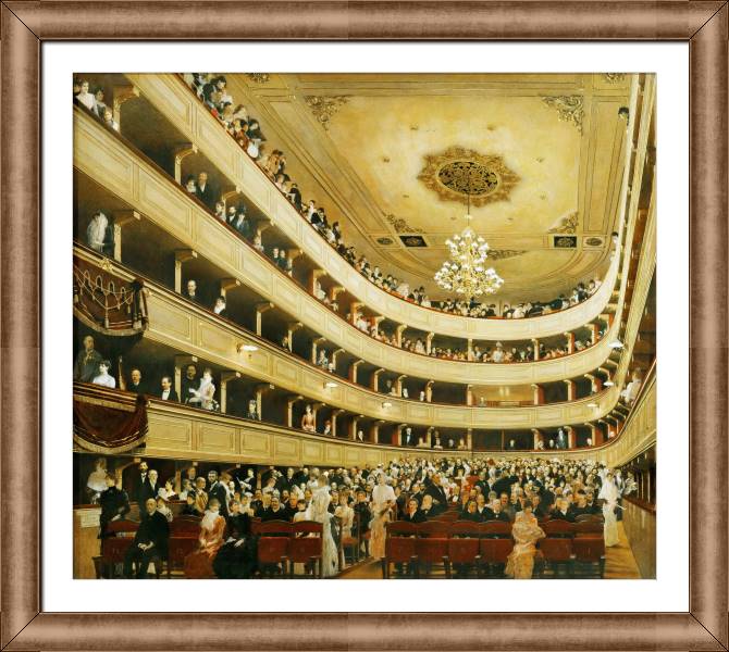 Картины в рамке, багете Gustav Klimt Auditorium in the Old Burgtheater, Vienna