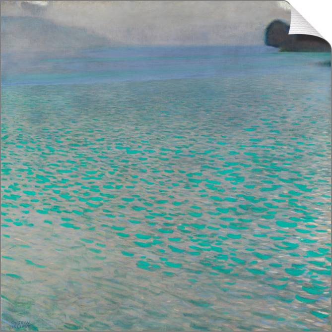 Купить и печать на заказ Картины на холсте Озеро Аттерзее