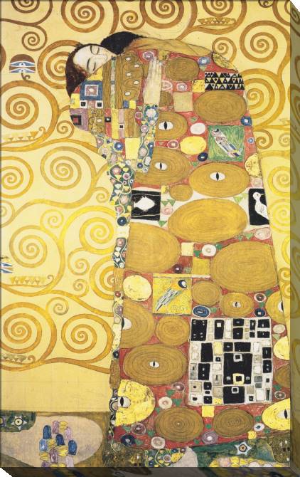 Картины на холсте Gustav Klimt Fulfilment