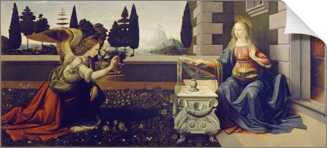 Купить и печать на заказ Картины на холсте Благовещение