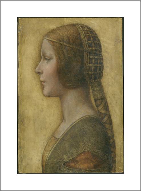 Купить и печать на заказ Картины, фото с паспарту Портрет юной невесты