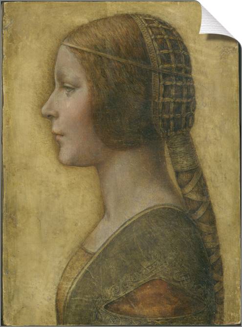 Купить и печать на заказ Картины на холсте Портрет юной невесты