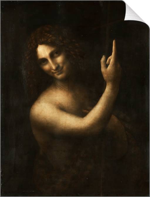 Купить и печать на заказ Картины на холсте Иоанн Креститель